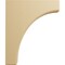 Ekena Millwork 1 3/4"W x 10"D x 12"H Clarksville Bracket, Alder BKTW02X10X12CVAL - alternate 5